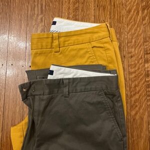 Lands end size 6, mid rise straight leg pants